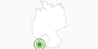 Langlaufgebiet Kandel im Schwarzwald: Position auf der Karte