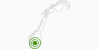 Langlaufgebiet Gaustablikk in Telemark: Position auf der Karte