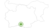 Langlaufgebiet Pamporovo in den Rhodopen: Position auf der Karte