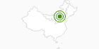 Langlaufgebiet Zhangjiakou in Hebei: Position auf der Karte