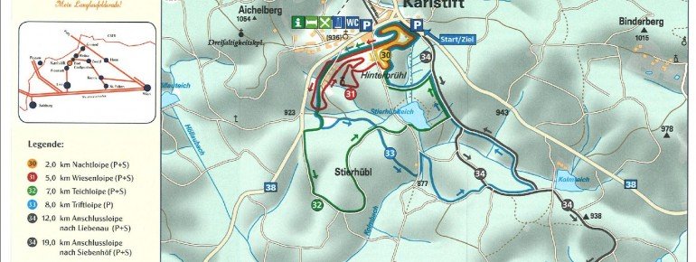 Trail Map Aichelberglifte