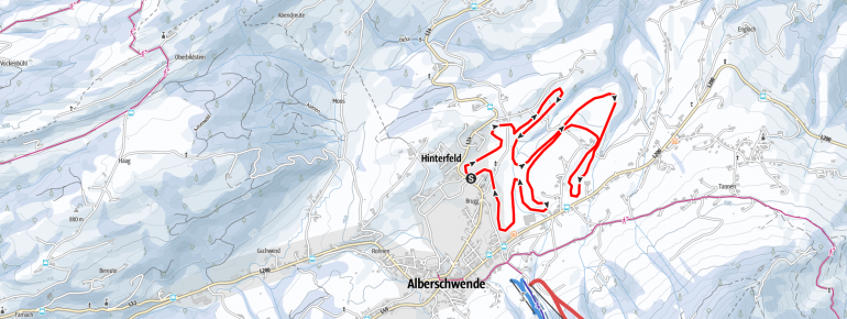 Trail Map Alberschwende