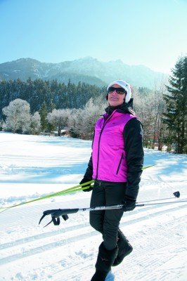 Wintersport mit Alpenblick in der Alpenwelt Karwendel