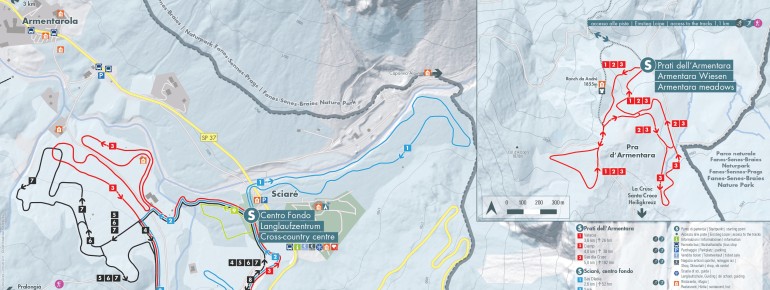 Trail Map Alta Badia