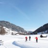Bei guten Bedingungen wird die Römerloipe auf bis zu 45 Kilometer Länge ausgeweitet.