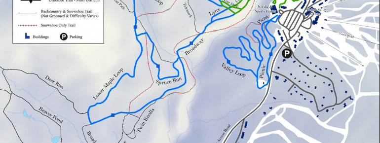 Trail Map Bolton Valley Resort