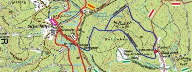 Trail Map Cross Country Center Silberhütte Bärnau