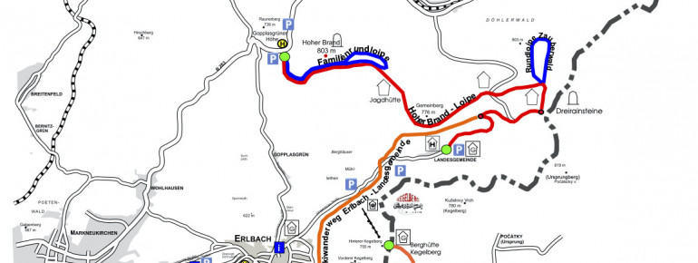 Trail Map Erlbach Kegelberg