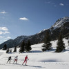 Im Fassatal können Nordische Wintersportler vielfältige Loipen erkunden und dabei herrliche Panoramen genießen.