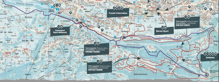 Trail Map Grindelwald First