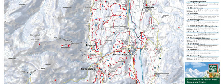 Trail Map Hörnergruppe