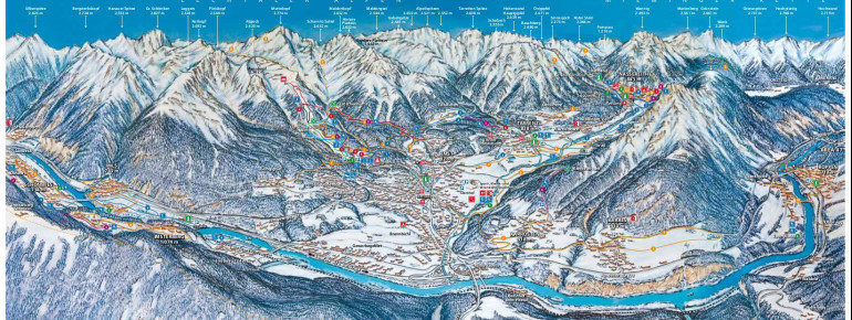 Trail Map Imster Bergbahnen