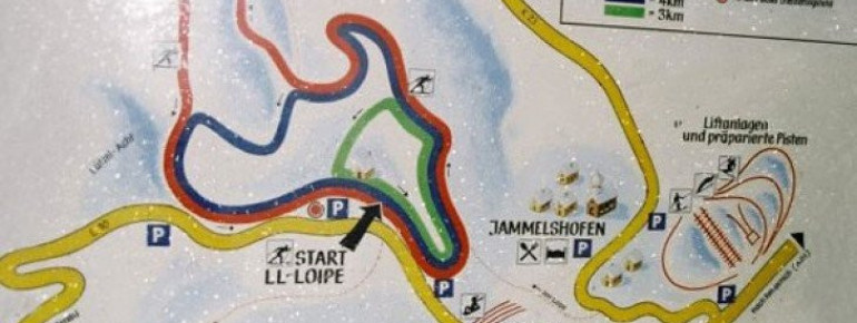 Trail Map Jammelshofen near Kaltenborn