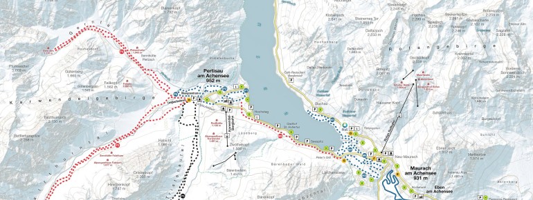 Trail Map Pertisau