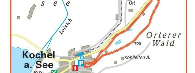 Trail Map Kochel Rabenkopf
