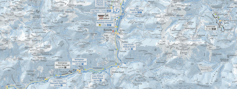 Trail Map Kreuth