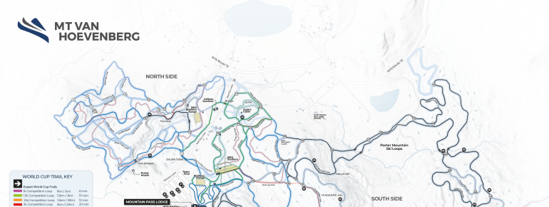 Loipenplan Lake Placid