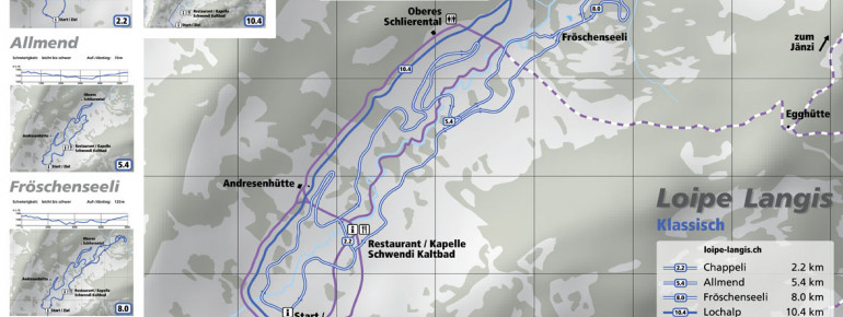 Trail Map Langis