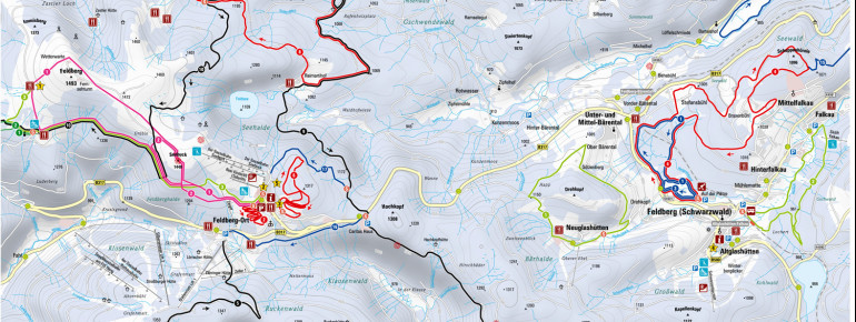 Trail Map Liftverbund Feldberg