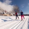 Langlaufen im Ortsteil Eben in Maurach