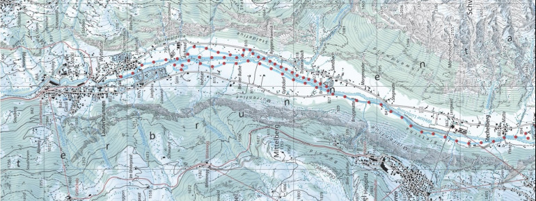 Trail Map Mürren Schilthorn