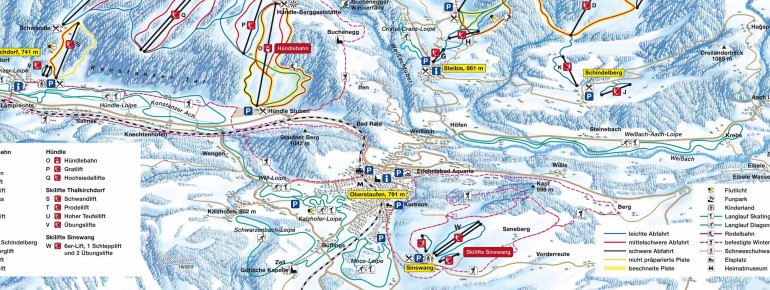 Loipenplan Oberstaufen