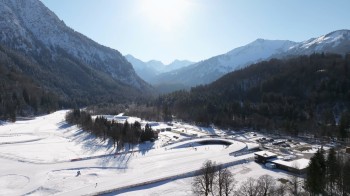 Die WM-Loipen im Nordic Zentrum Oberstdorf können beschneit werden.