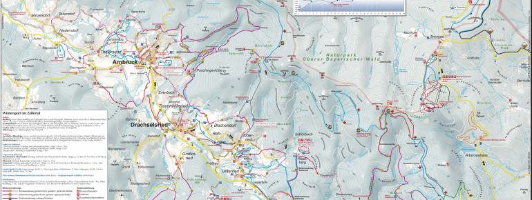 Trail Map Riedlberg Drachselsried