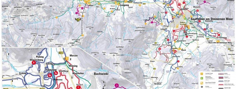 Trail Map Saalfelden