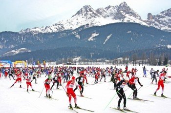Der Saalfeldener Skimarathon ist ein Event-Highlight.