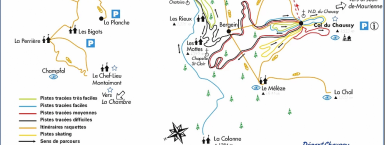 Trail Map Saint Francois Longchamp