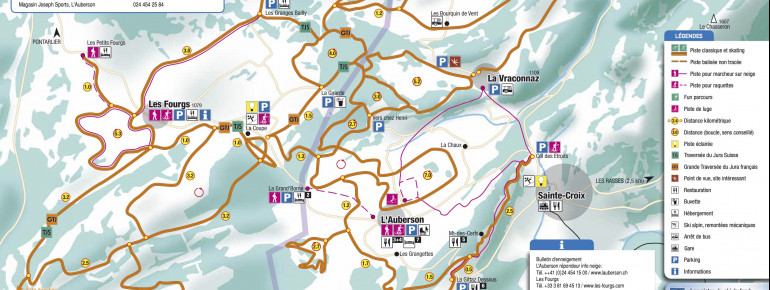 Trail Map Sainte Croix