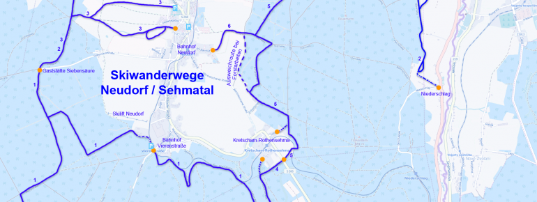 Trail Map Sehmatal