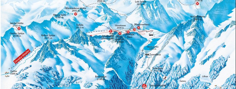 Trail Map Silvretta-Bielerhöhe