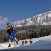 Val di Fiemme is a great cross-country skiing area both for beginners and experts.