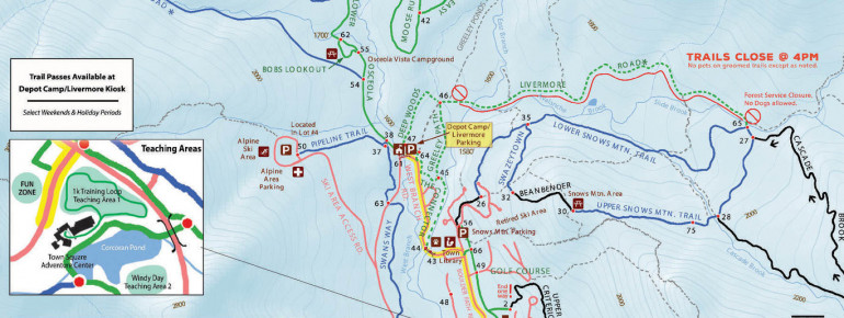 Trail Map Waterville Valley Resort