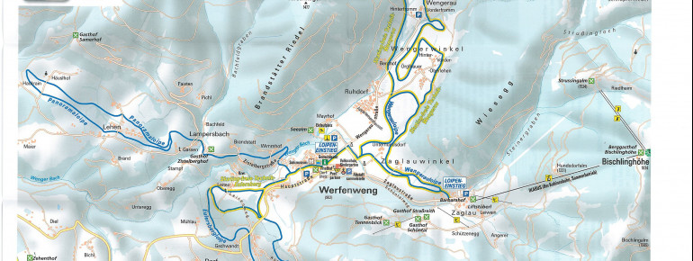 Trail Map Werfenweng