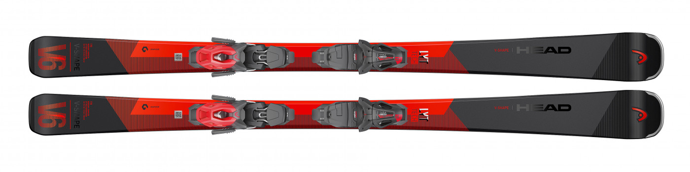Head V-Shape V6 SW 18/19 Allround Carver Advanced Beginner Alpine Skiset 