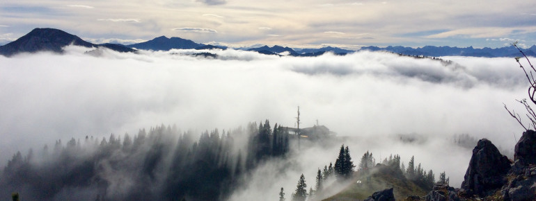 Panorama vom Wallberg am Tegernsee