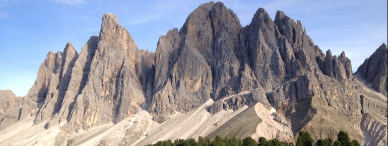 Unterwegs in den Dolomiten...