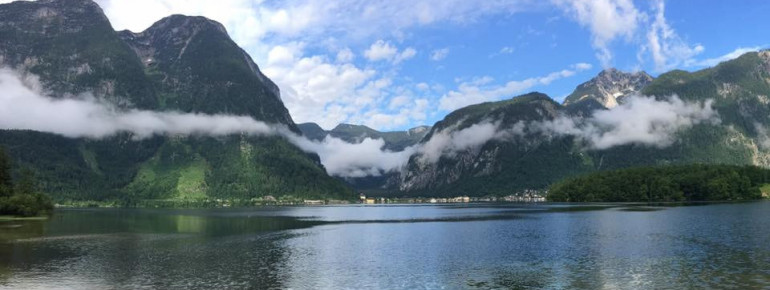 Unterwegs am Hallstätter See...