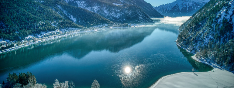 in Achenkirch - Blick auf den Achensee in Richtung Süden