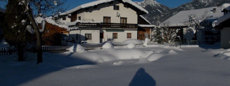 Ansicht Haus Winter