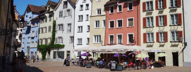 Arcas Platz in der Churer Altstadt