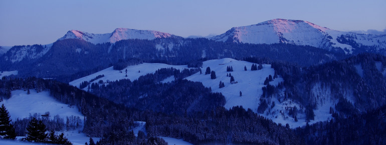Blaue Stunde Oberstaufen