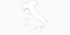 Karte der Skigebiete in Ligurien