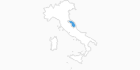 map of all ski resorts in Marche