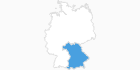 Karte der Webcams in Bayern