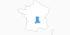 map of all ski resorts in the Auvergne