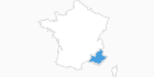 Karte der Webcams in Provence-Alpes-Côte d’Azur